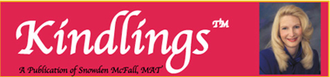 Kindlings Newsletter masthead