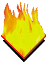 lit flame